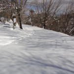 柳沢峠 笠取林道 スノーボード