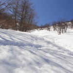 赤城山 地蔵岳 バックカントリー